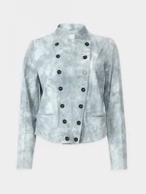 Foto van product Leren jas Emporio Armani wit