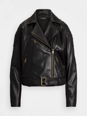 Foto van product Leren jas Lauren Ralph Lauren zwart