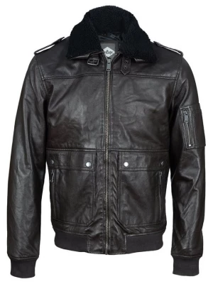 Foto van product Leren jas Lee Cooper bruin