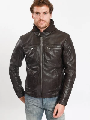Foto van product Leren jas Lee Cooper bruin