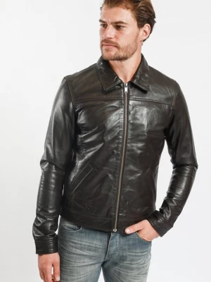Foto van product Leren jas Lee Cooper bruin