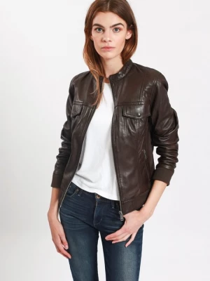Foto van product Leren jas Lee Cooper bruin