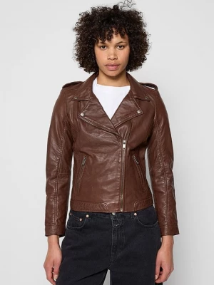 Foto van product Leren jas Lee Cooper cognac