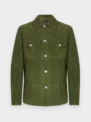 Foto van product Leren jas Michael Kors groen