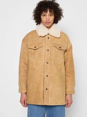 Foto van product Leren jas Polo Ralph Lauren beżowy