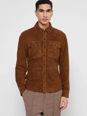 Foto van product Leren jas Polo Ralph Lauren bruin