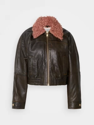 Foto van product Leren jas Scotch & Soda zwart