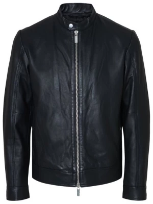 Foto van product Leren jas Selected zwart