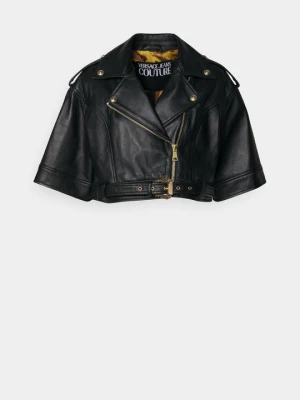 Foto van product Leren jas Versace Jeans Couture zwart