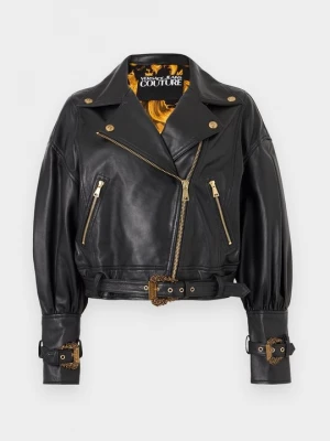 Foto van product Leren jas Versace Jeans Couture zwart