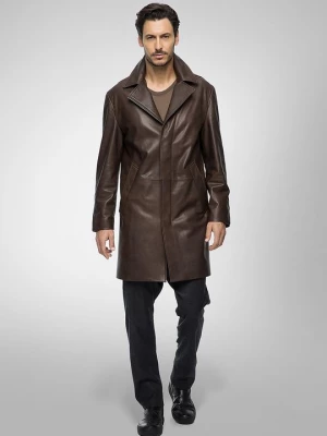 Foto van product Leren jas Vespucci by VSP bruin