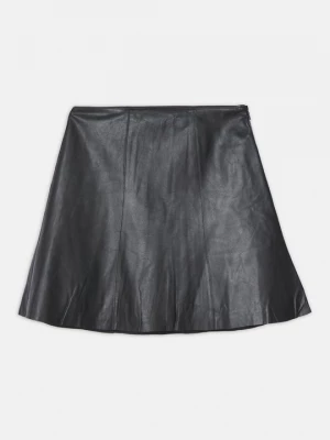 Foto van product Leren rok By Malene Birger zwart