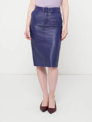 Foto van product Leren rok Emporio Armani blauw