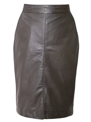 Foto van product Leren rok Le Temps Des Cerises bruin