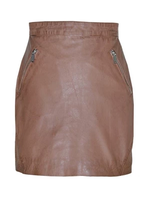 Foto van product Leren rok Le Temps Des Cerises cognac