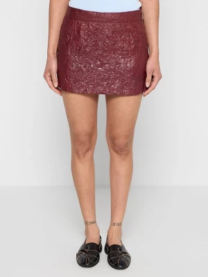 Foto van product Leren rok Michael Kors rood