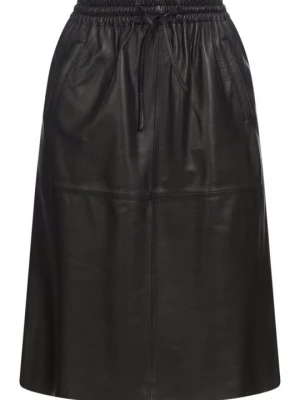 Foto van product Leren rok Oakwood zwart