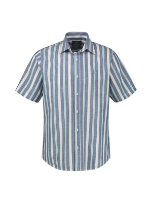 Foto van product LERROS Overhemd blauw / wit