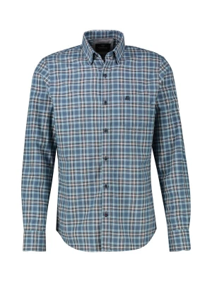 Foto van product LERROS Overhemd blauw / zwart / wit