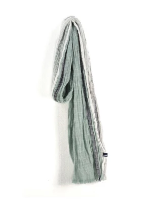 Foto van product LERROS Sjaal ecru / blauw