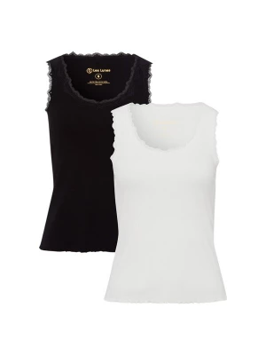 Foto van product Les Lunes Top 'MAALA' zwart / wit