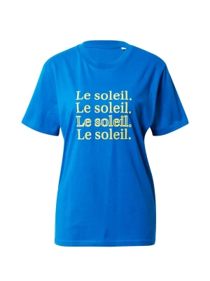 Foto van product Les Petits Basics Shirt 'Le soleil' blauw / geel