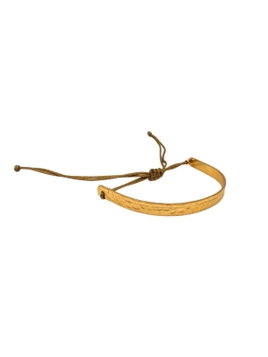 Foto van product Les Reines Armband 'Golden Clay Elegance' goud