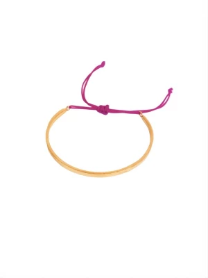 Foto van product Les Reines Armband 'Rosy-Purple Elegance' goud