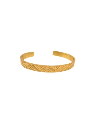 Foto van product Les Reines Armband 'Trianglace' goud