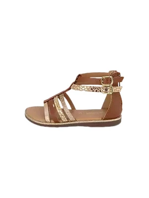 Foto van product Les Tropéziennes Sandalen 'Iniame-Ledersandalen für Kinder' bruin Les Tropeziennes