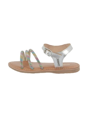 Foto van product Les Tropéziennes Sandalen 'Ledersandalen für Kinder von Belarbi Bibigirl' geel / pink / zilver Les Tropeziennes