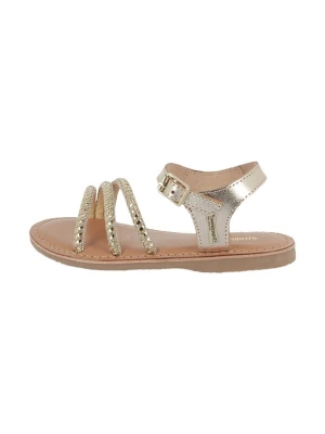 Foto van product Les Tropéziennes Sandalen 'Ledersandalen für Kinder von Belarbi Bibigirl' goud Les Tropeziennes
