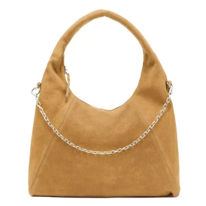 Foto van product Les Visionnaires Schoudertas 'Jade Cozy' camel