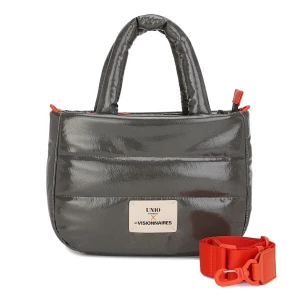 Foto van product Les Visionnaires Schoudertas 'Unio Cortina' antraciet / rood