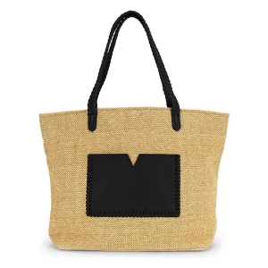 Foto van product Les Visionnaires Shopper 'Nea ' lichtbruin / zwart