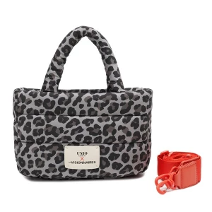 Foto van product Les Visionnaires Shopper 'Unio Cortina' crème / chocoladebruin / donkergrijs / zwart