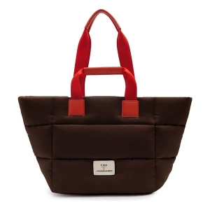 Foto van product Les Visionnaires Shopper 'Unio Tokio' donkerbruin