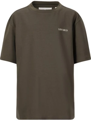 Foto van product Les'Arcs Shirt 'Tynan' aardetinten / wit