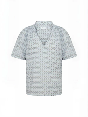 Foto van product Levete Room Shirt ' LR-RITTO ' lichtblauw