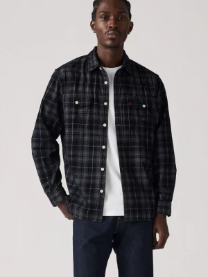 Foto van product LEVI'® Overhemd 'Jackson Worker' grijs / zwart / wit Levi's
