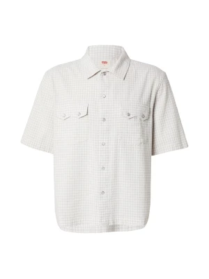 Foto van product LEVI'® Overhemd 'Short Sleeve Boxy Western Shirt' donkerbeige / wit Levi's
