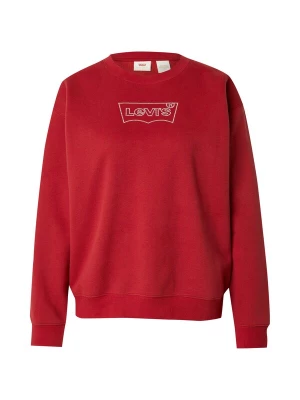 Foto van product LEVI'® Sweatshirt 'Graphic Everyday Crew' rood / transparant Levi's