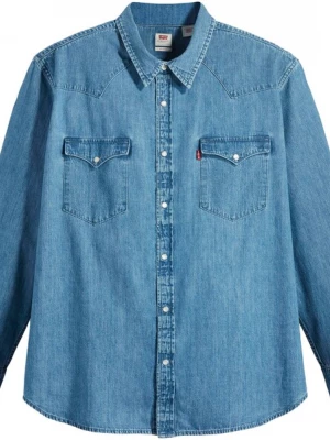Foto van product Levi's® Big & Tall Overhemd 'Classic Western Shirt (Big & Tall)' blauw denim