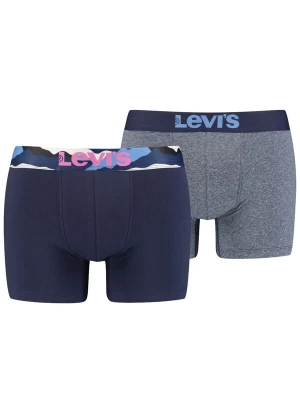 Foto van product LEVI'S ® Boxershorts 'Levi's Boxer 2 Pairs Briefs' donkerblauw