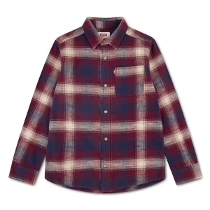 Foto van product Levi's Kids Overhemd lichtbeige / marine / wijnrood