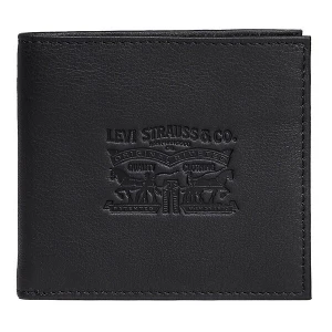 Foto van product LEVI'S ® Portemonnee 'Vintage Two Horse Bifold Coin Wallet' zwart