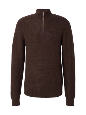 Foto van product LEVI'S ® Trui 'Housemark Quarter Zip Sweater' bruin