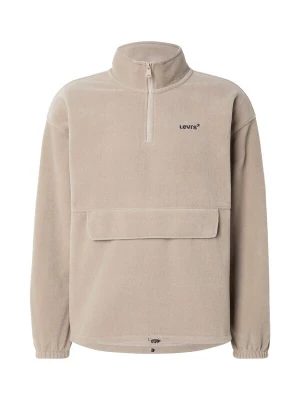 Foto van product LEVI'S ® Trui 'Relaxed Graphic 1 / 4 Zip Sweatshirt' lichtbruin