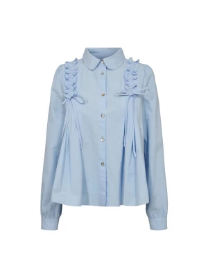 Foto van product Liberte Essentiel Shirt ' FIE ' lichtblauw