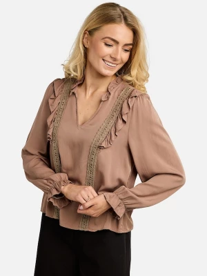 Foto van product Liberte Essentiel Shirt ' LAURA ' chocoladebruin